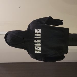 Rising Labs Black Hoodie